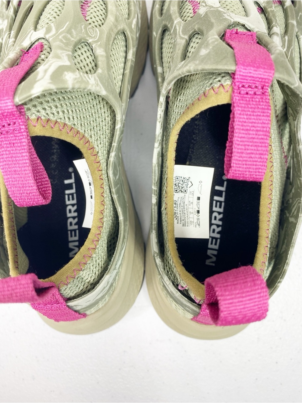 Merrell Hydro Runner Water Trail Running Shoe in Lichen Olive Green Camo 7.5 - Picture 5 of 10